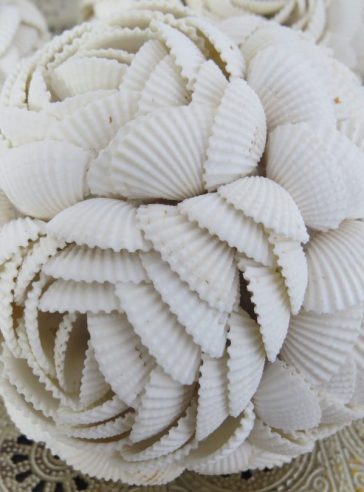 Madura Sea Shell Decor Balls