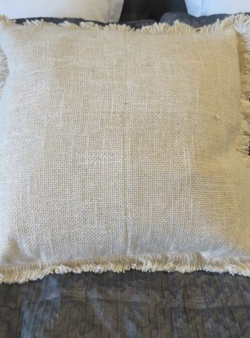 Casablanca Linen Cushion - Cream